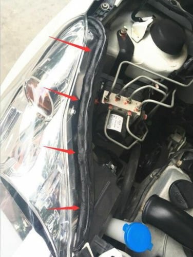 Butyl Tape Rubber Glue Roll Headlight Door Sealant Retrofit Reseal Strip 4M
