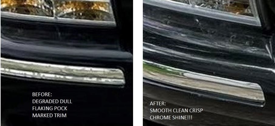 NEW! 1995-1997 LINCOLN TOWN CAR CHROME TRIM MOLDING INSERT REPLACEMENT SET -9 PC