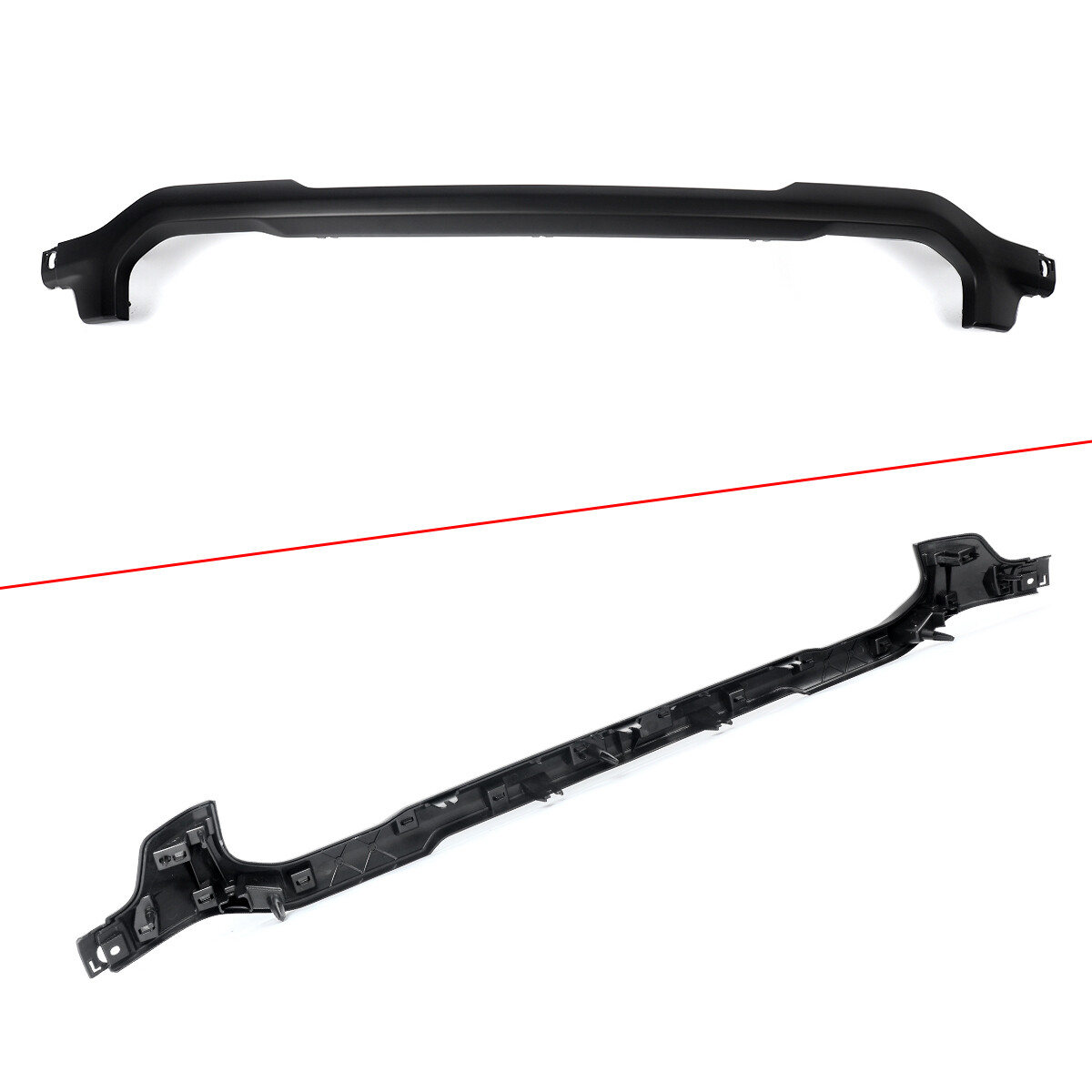 For 2019-2024 RAM 2500 3500 Matte Black Front Grille Trim Headlight Molding New
