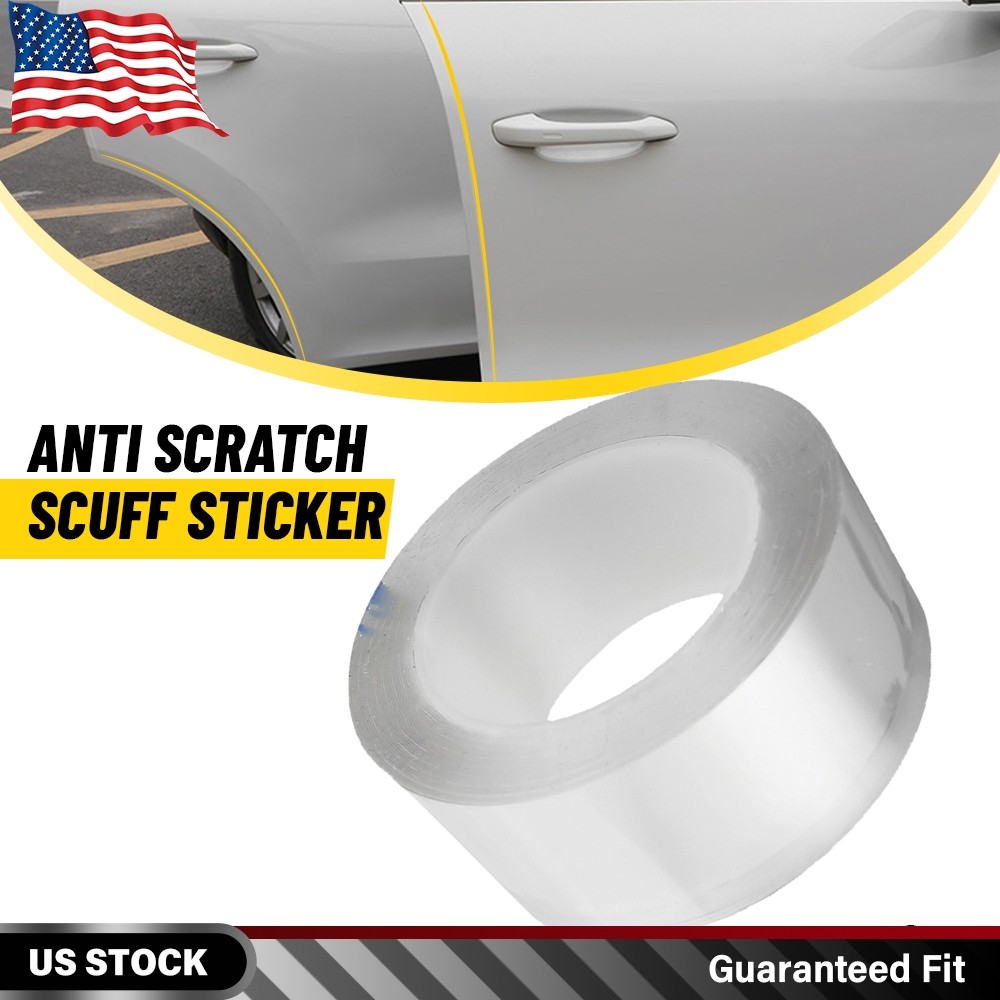 10FT Anti-Scratch Adhesive Strip Car Door Edge Guard Protector Strip Transparent