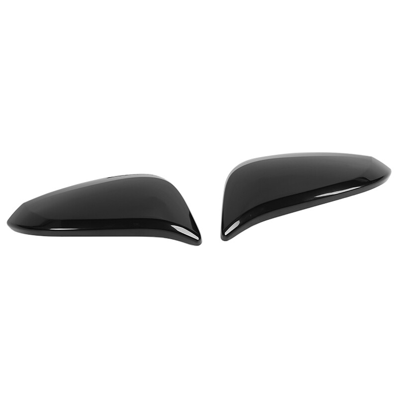 For 17+ 4Runner Shiny Black Door Handles Rearview Mirror Cover Trim Accessories