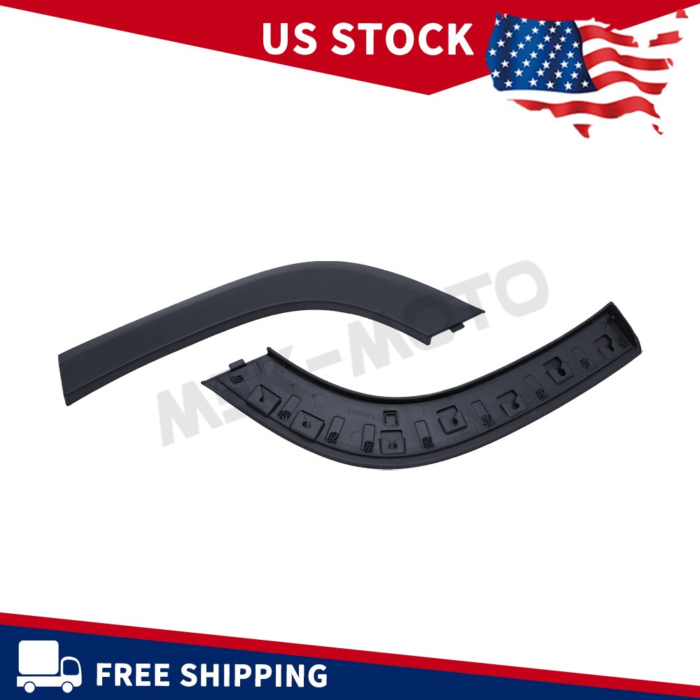 Rear Left＆Right Side Wheel Arch Trim PP Plastic Fits 2018-2023 GMC Terrain