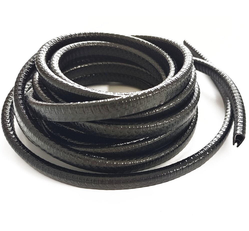 4M Pinch Weld Rubber Sealing u-Shaped Trim Strip Auto Door Edge Isolation Noise