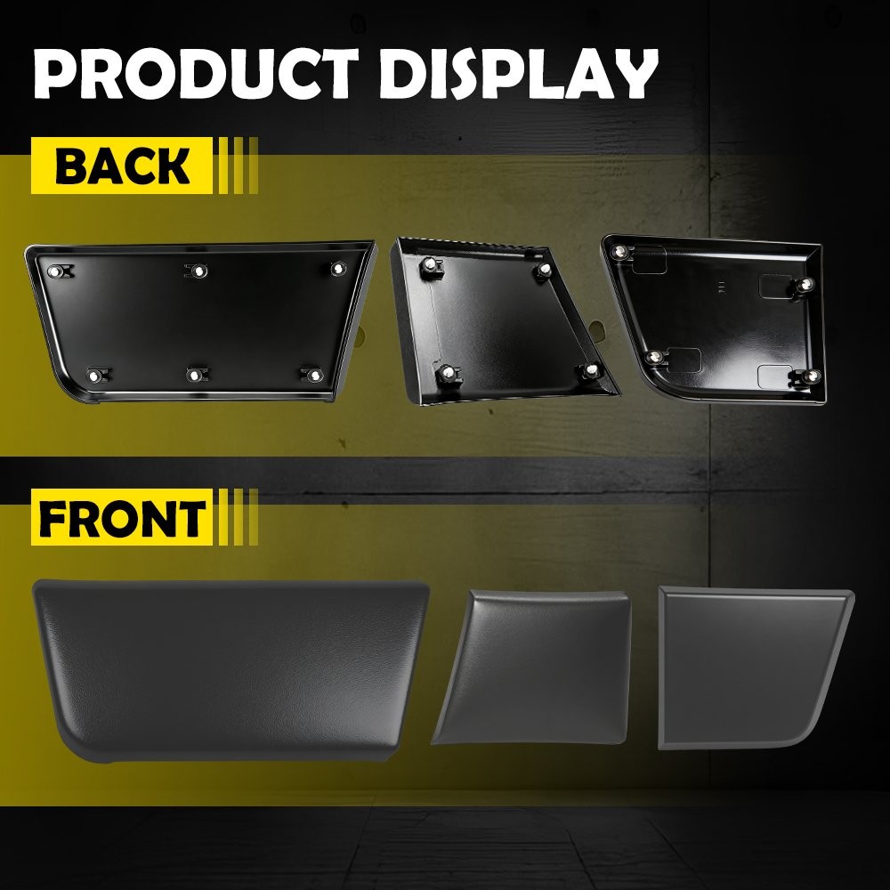 Left Front Rear Lower Door Molding Trim For 2014-18 Ram ProMaster 1500 2500 3500