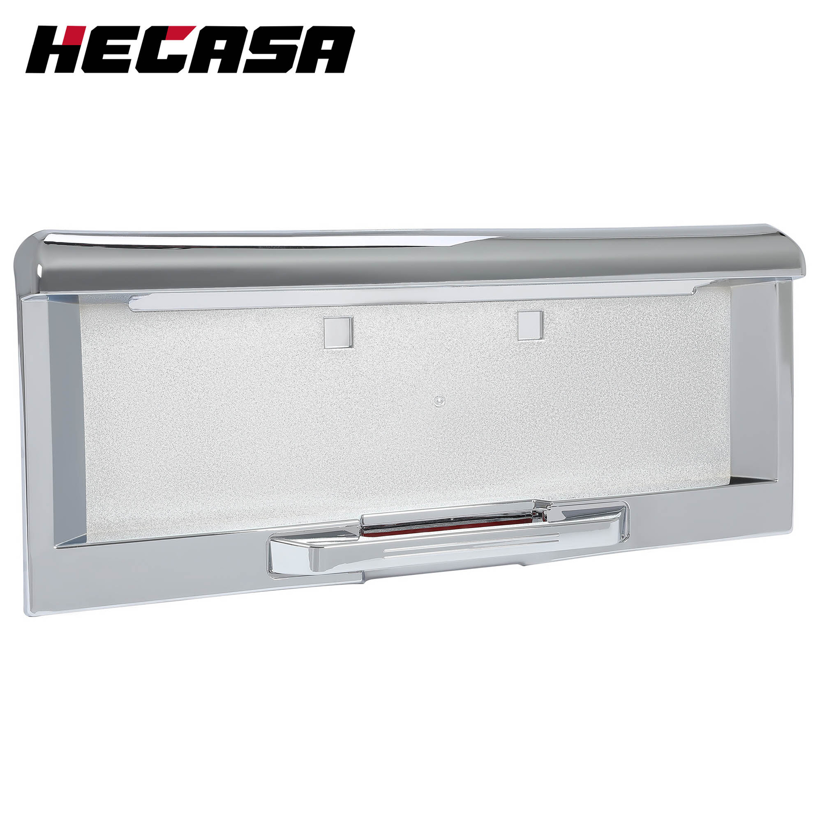 Rear License Plate Cap Trim Cover Frame W/ Handle For HUMMER H2 SUV 2003-2005
