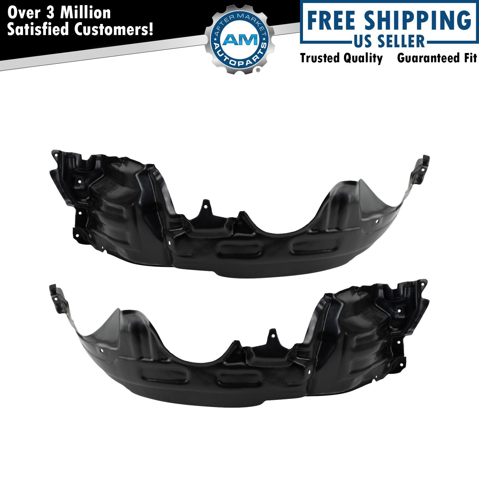 Front Inner Fender Liner Set For 2004-2006 Scion xB SC1248102 SC1249102