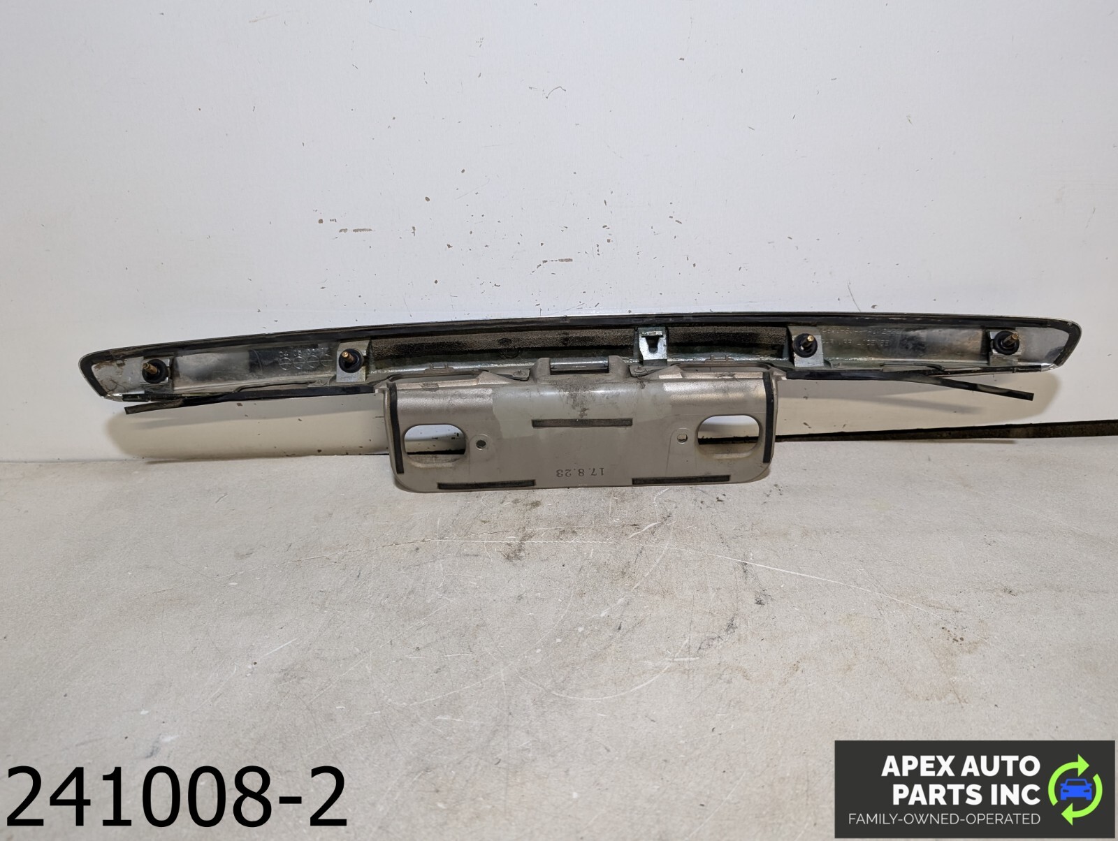 OEM 2005-2012 Acura RL 3.5L Trunk Lid Chrome Strip Molding Trim