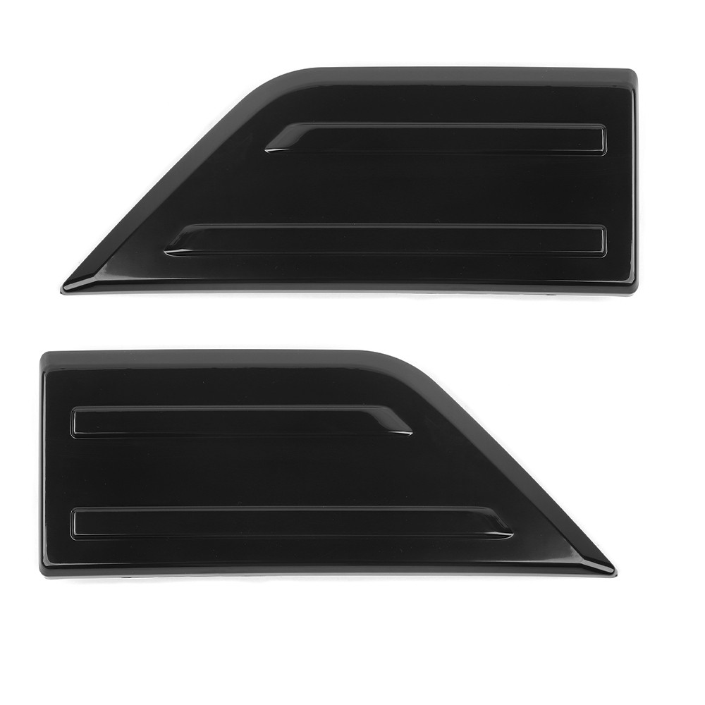 Pair Black Front Bumper Corner Cover Trim Bezel Molded For Ford F150 2021-2023