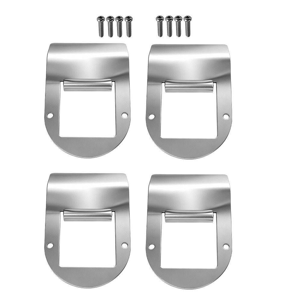 4-10x Universal Mount Bracket Watermelon Under Frame Bracket Stainless Steel New