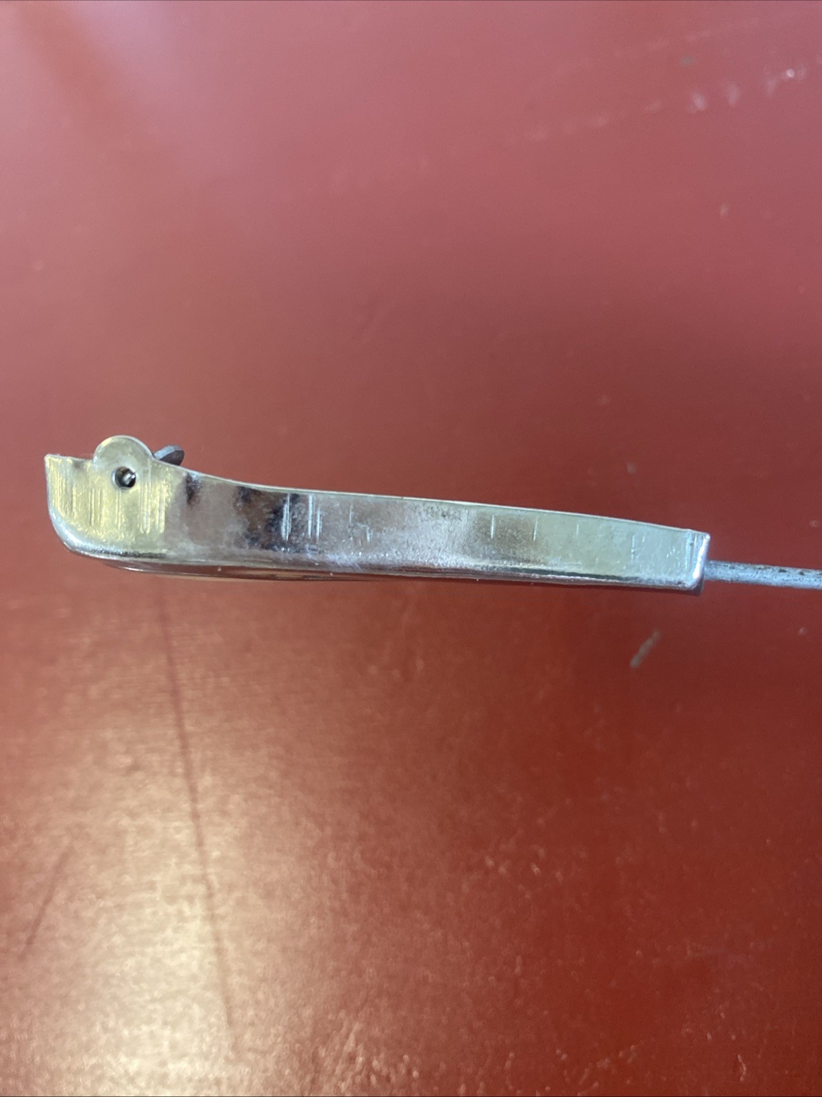 1920 ‘S 1930 ‘s VINTAGE STAINLESS 8 1/2″ SPRING LOADED WIPER ARM