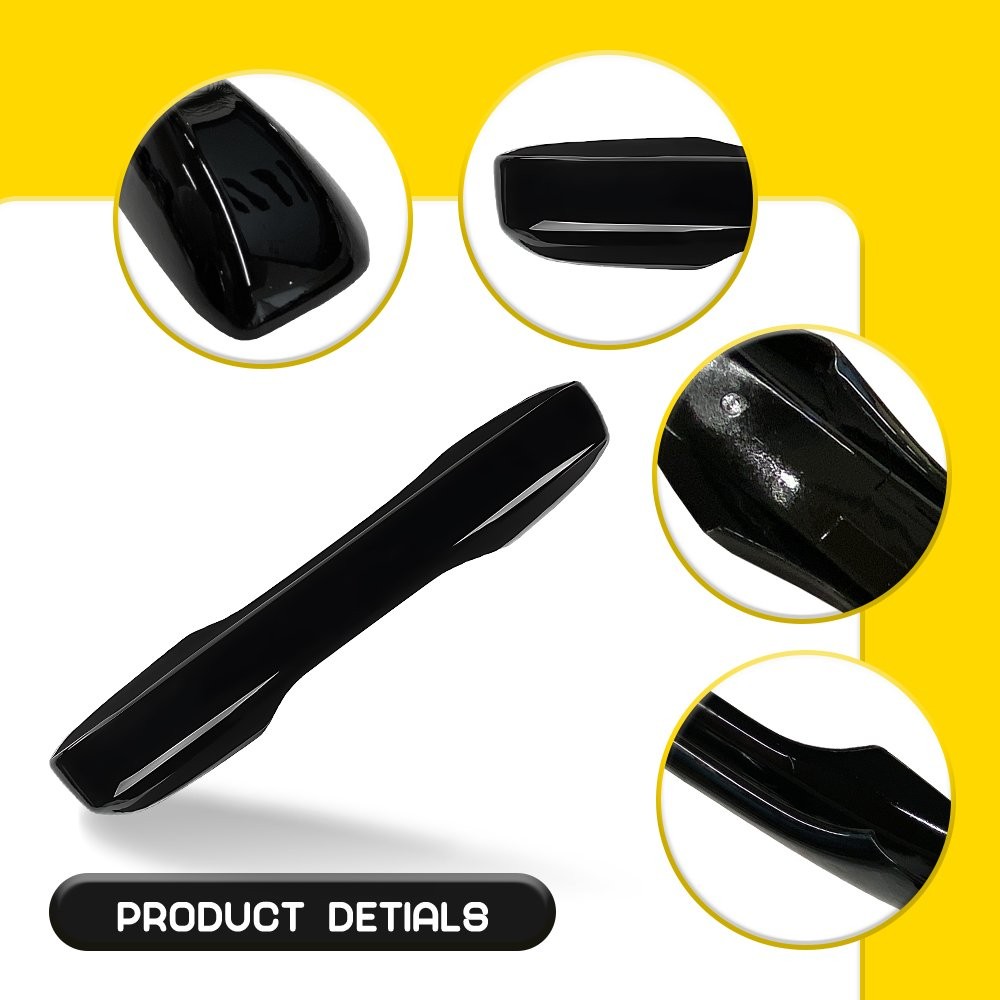 Glossy Black Door Handle Cover for Honda Civic 11th Gen w/ Smart Keyhole 4-20X