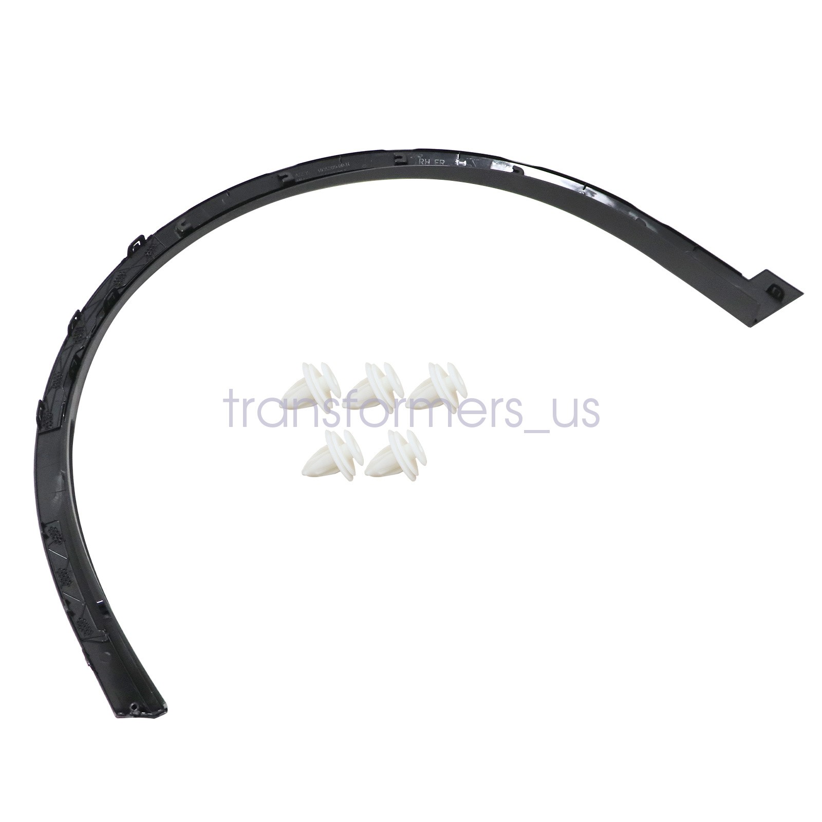 Front Right Fender Flare Arch Trim For Tesla Model X 2023-2024 No Sensor Hole