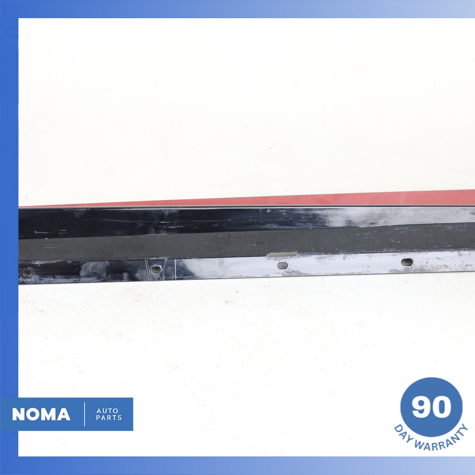 17-20 Jaguar X760 XE Sport Right Side Skirt Rocker Molding Panel Red OEM