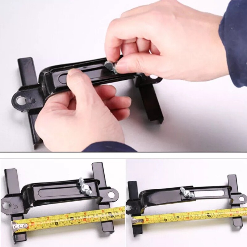 Adjustable Car Storage Battery Holder Stabilizer Metal Rack Mount Bracket 27.5cm