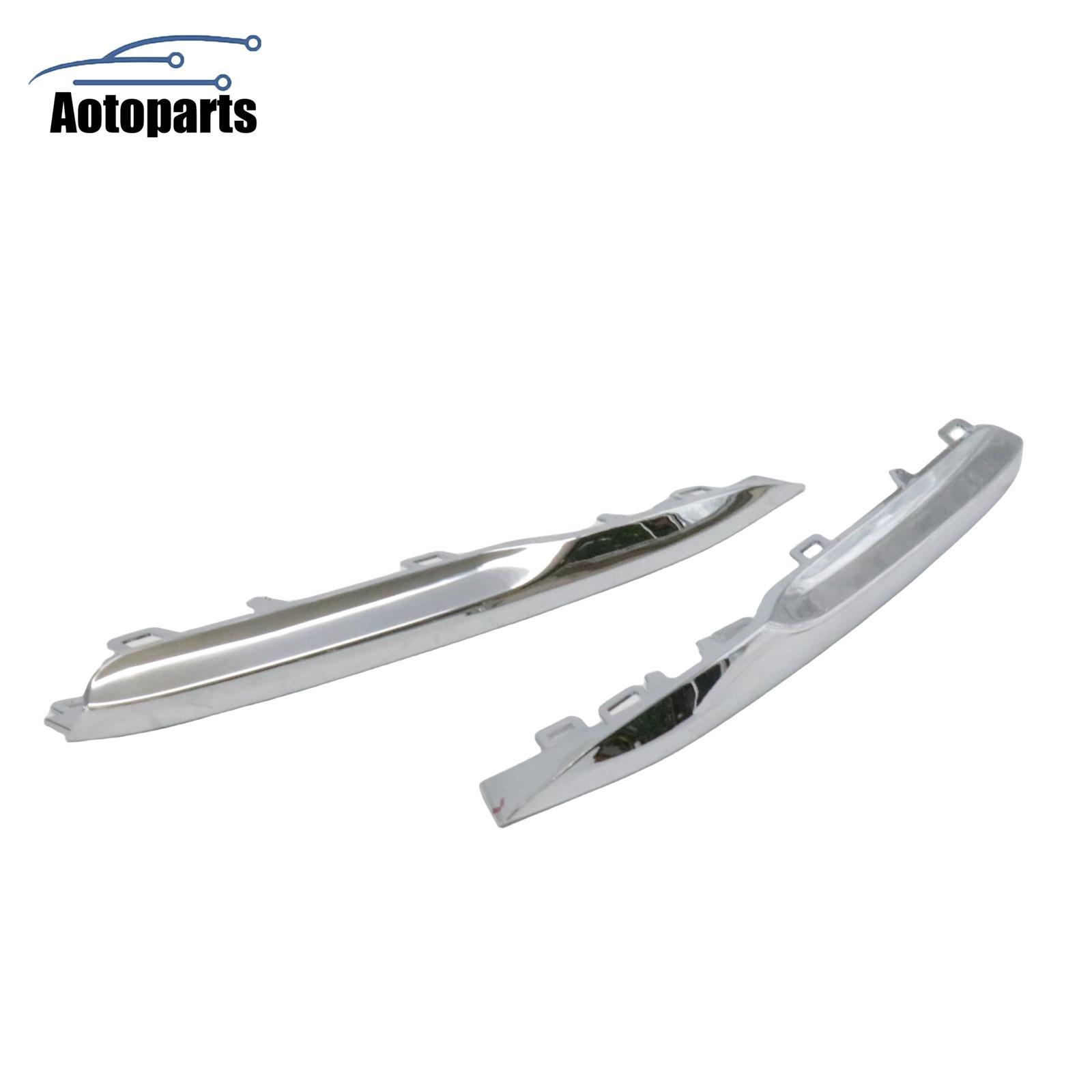 Front Bumper Trim Set Driver & Passenger For BMW F30 320i 328d 330e 330i 340i