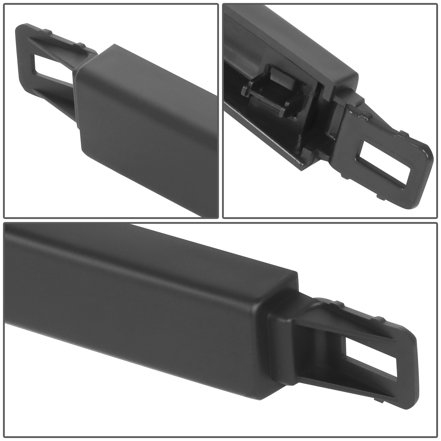 For 17-20 Ford F-150 Raptor OE Style Front Bumper Grille Molding Primed Black