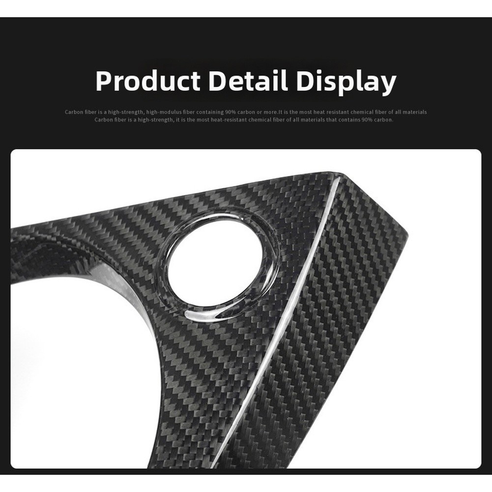 Lightweight Carbon Fiber Gear Shift Cover for Fiat 500 and For Abarth 595 695