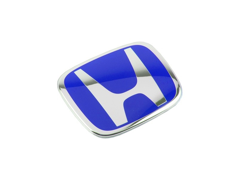 3pcs JDM Blue Front Rear Steering Badge Emblem For Honda Accord Sedan 2018-2022