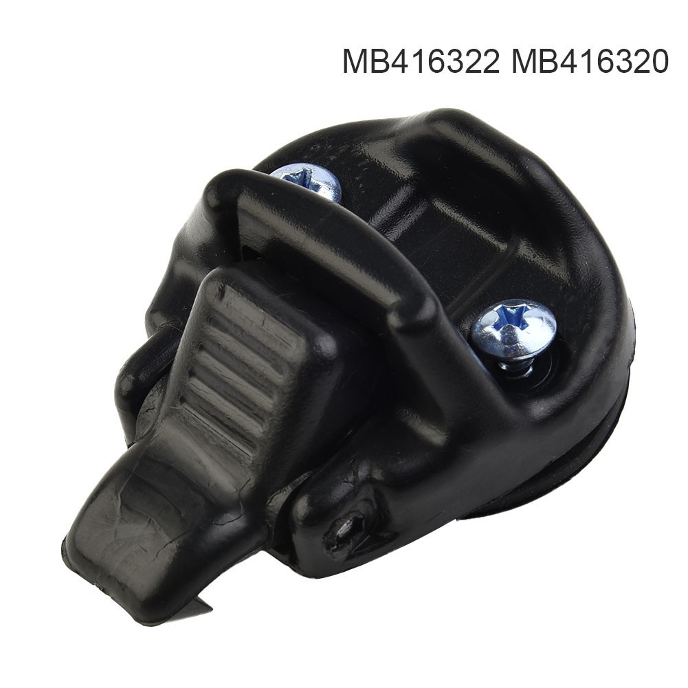 Glass Lock Buckle Black High Quality MB416322 MB416320 Plastic New Parts