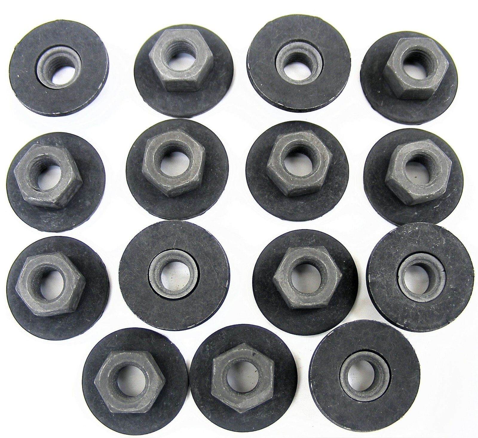 GM Truck Nuts- M8-1.25 Thread- 13mm Hex- 24mm Spinning Washer- 15 nuts- #189