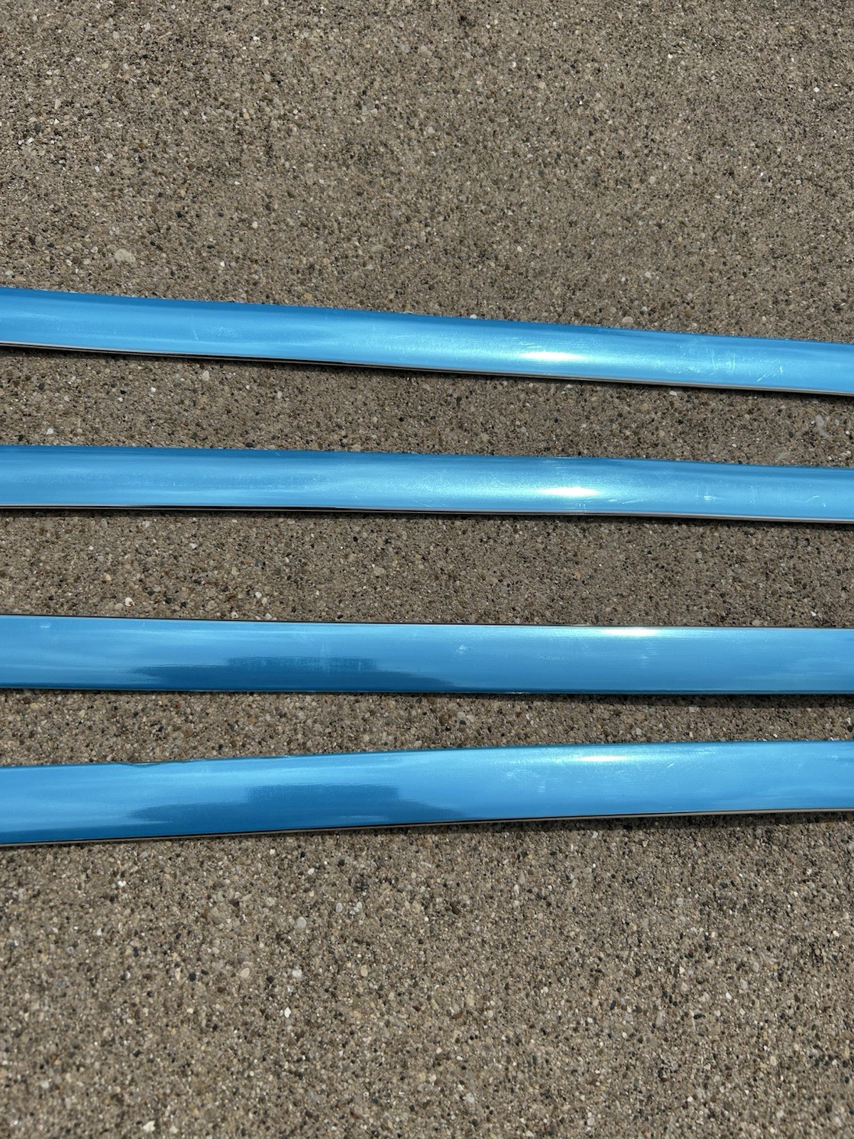 NEW 6 PIECE DOOR CHROME TRIM KIT FOR 98-05 GRAND MARQUIS MOLDING IMPACT STRIP