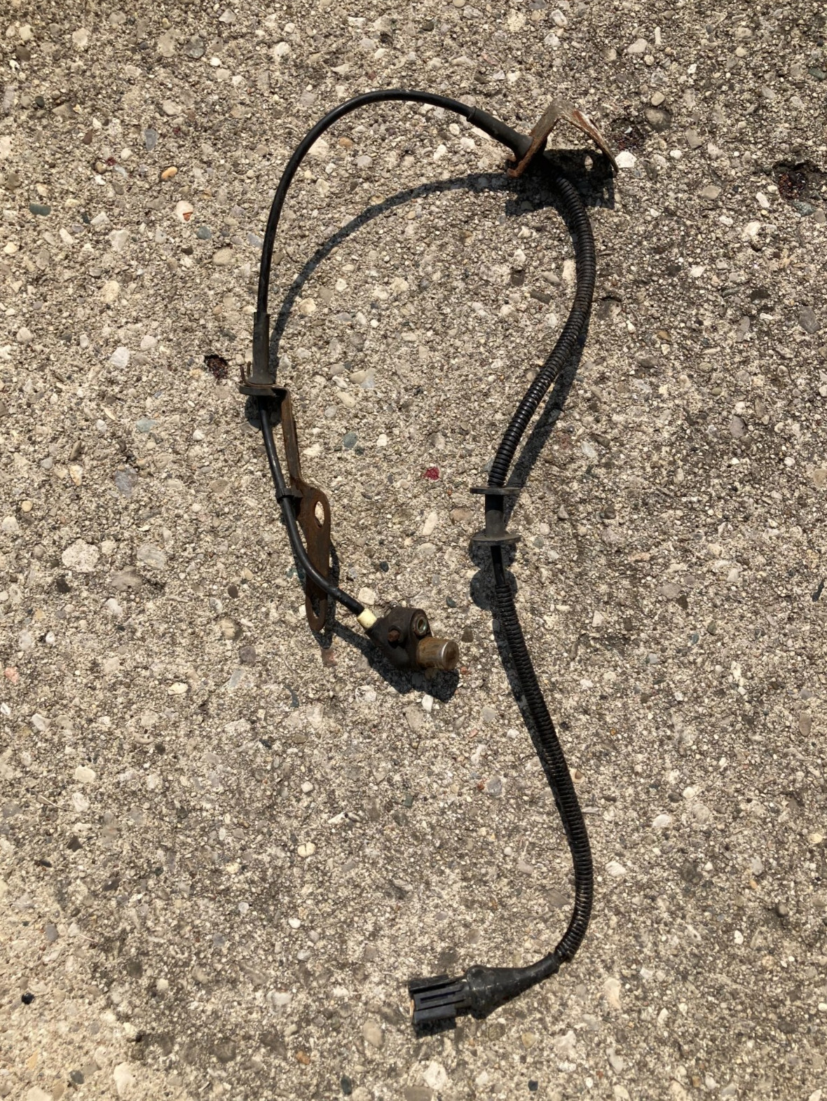 OEM 87-88 Ford Thunderbird Turbo Coupe Front ABS Brake Speed Sensor, Left Driver