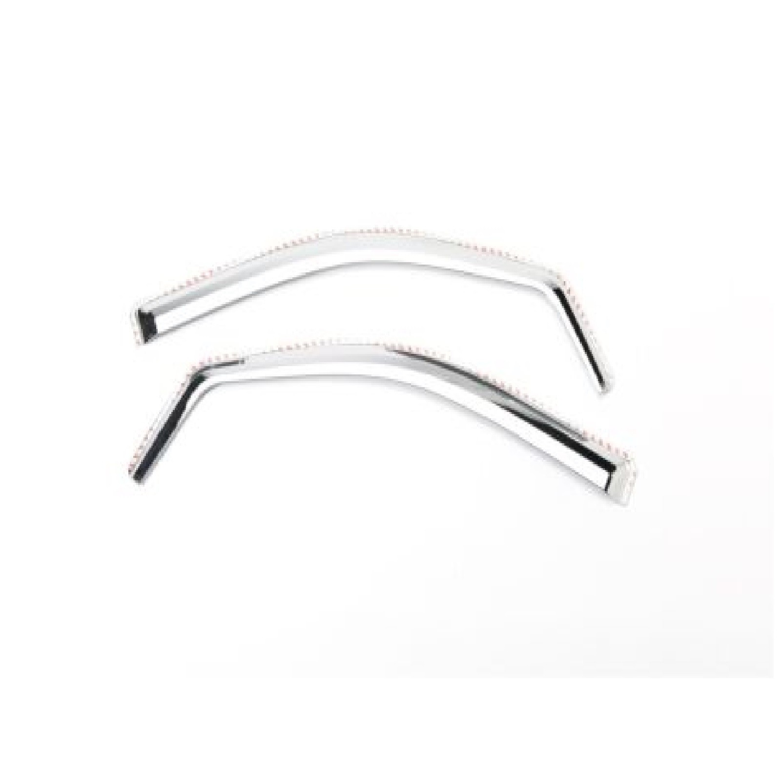 Putco 480010 2 Piece Tape On Chrome Window Visors for Escalade / Silverado