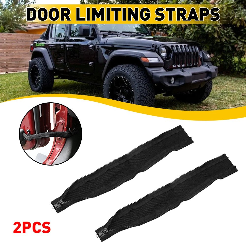 For 2007 -21 Jeep Wrangler JK/JL/JT Oxford Door Car Limiting Straps Auto Parts K