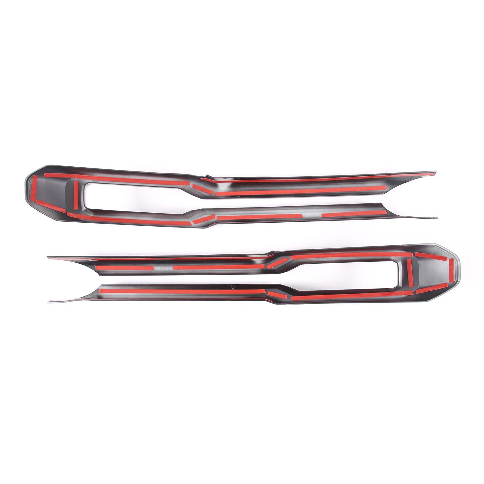 Matte Black ABS Front Center Grille Side Cover Trim For Ford Maverick 2022+ US