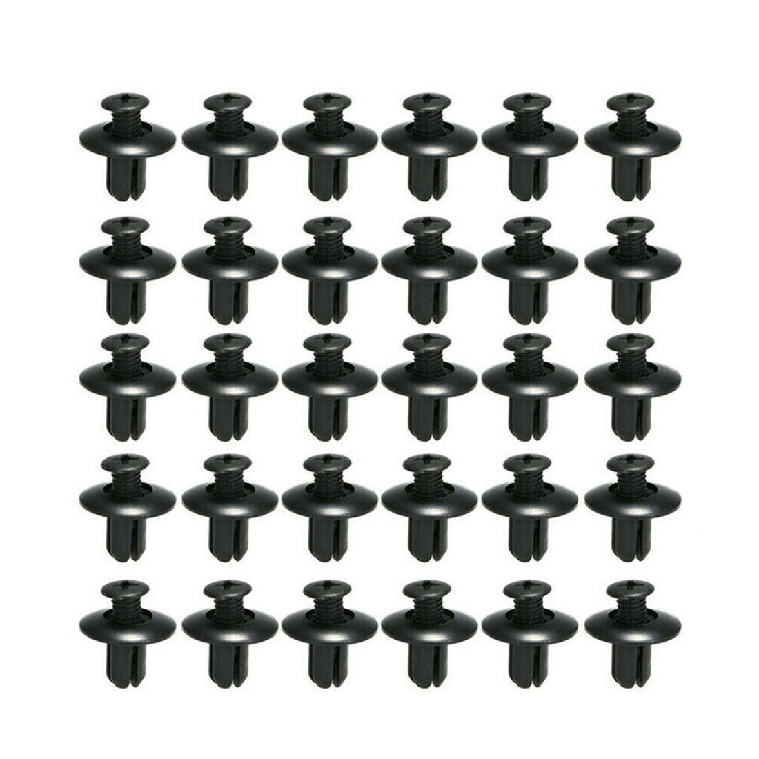 190PCS Car Clips Car Body Fastener Plastic Trim Push Rivet Panel Fender Retainer