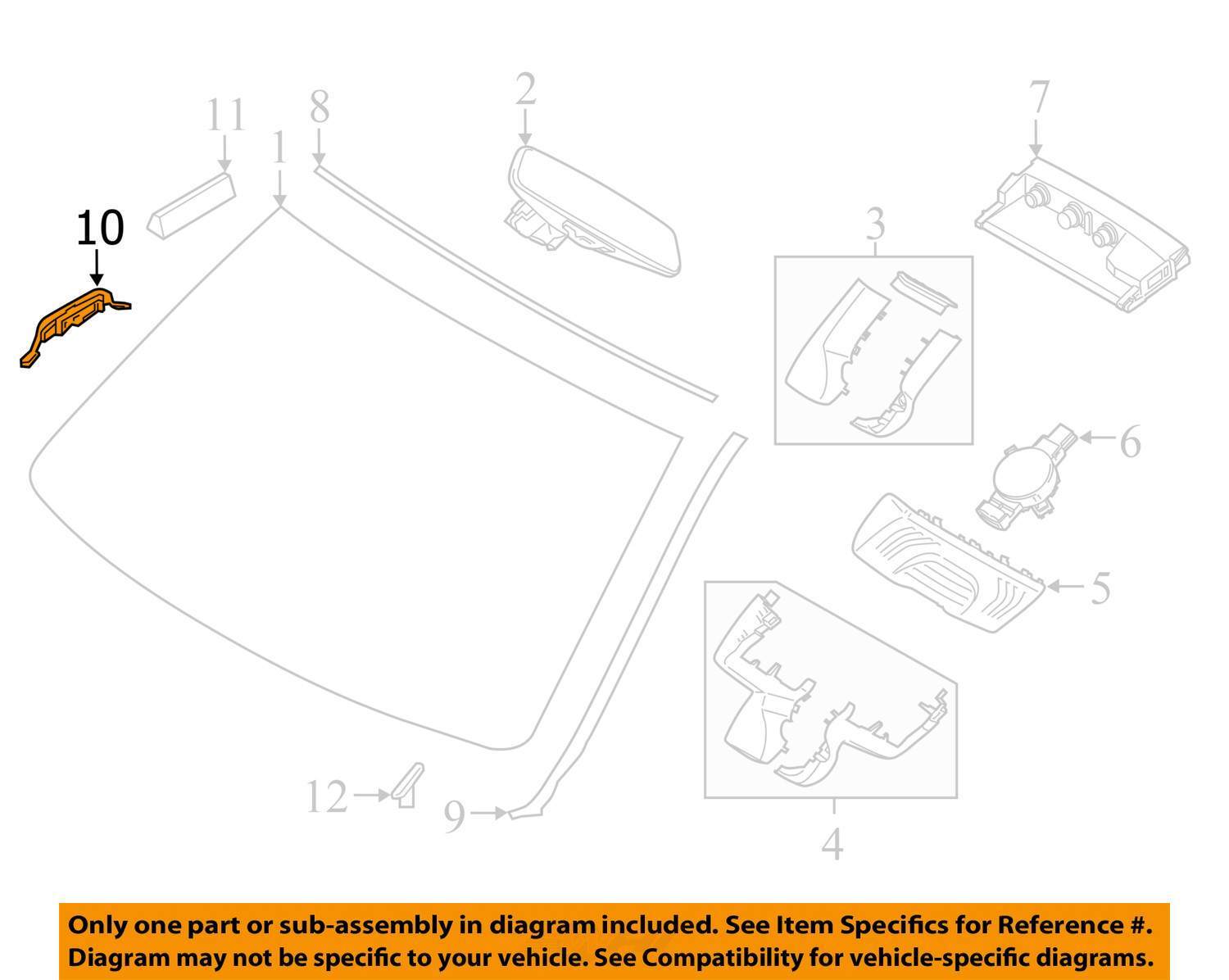 BMW OEM 19-24 228i Gran Coupe Reveal Moldings-Side Molding Clip 51317437711