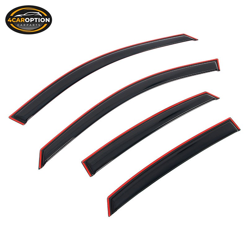In-Channel Window Visors Fits 13-18 Nissan Altima 4DR Rain Sun Guard Deflector
