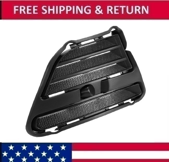 New Black Passenger Side Fog Light Cover For Ford Mustang 2013-2014