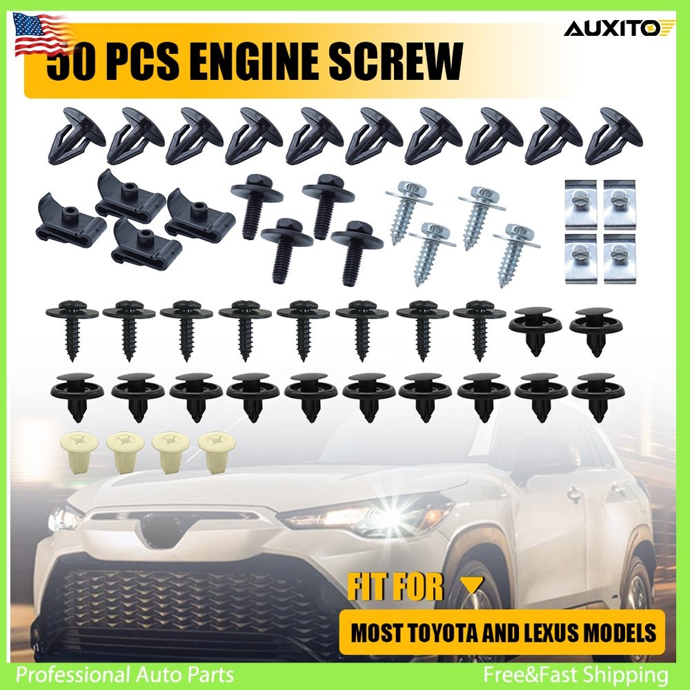 For Splash Toyota Body Engine Lexus Bolt Bumper Shield Clip Screw Accessories
