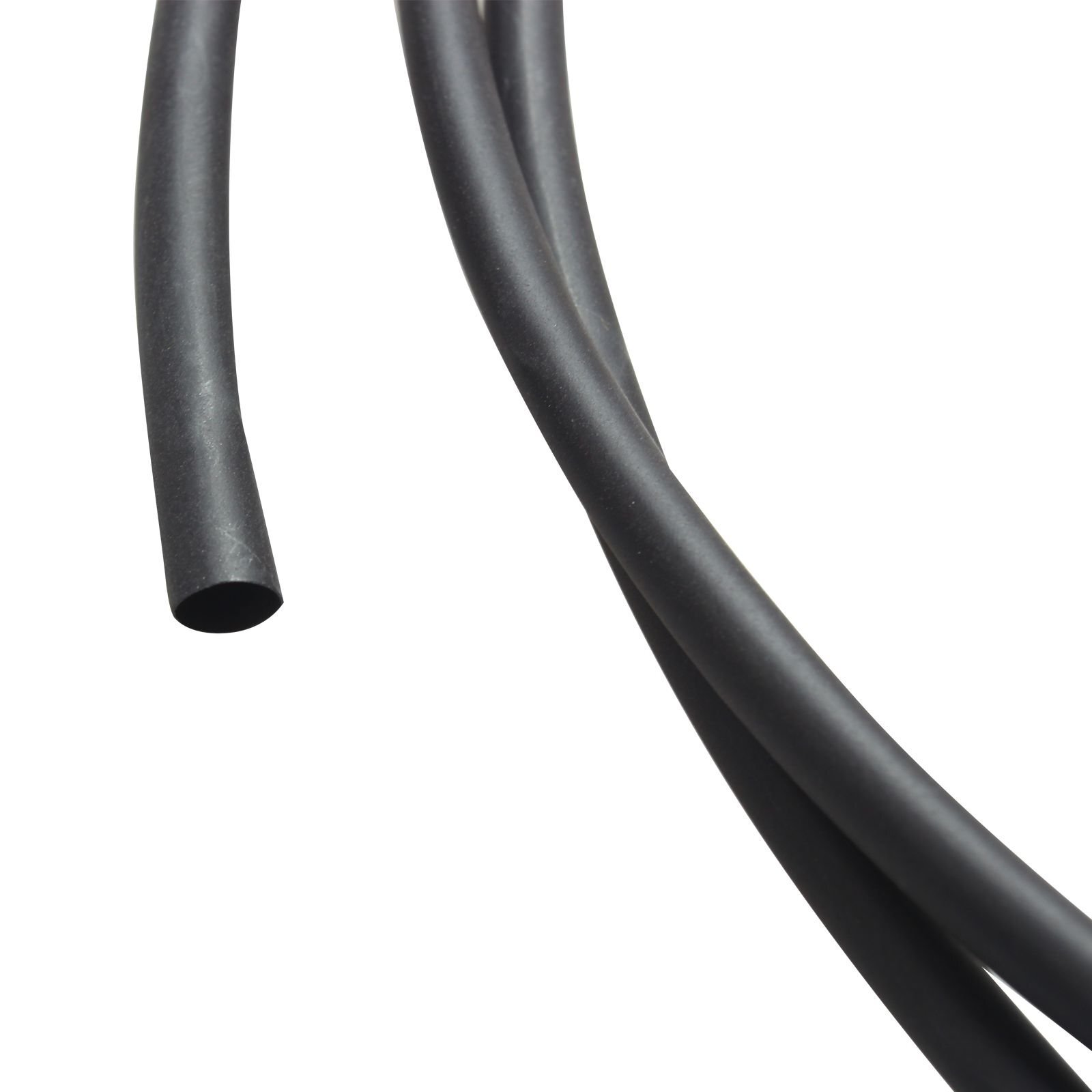 100 FT. 100′ Feet 1/4″ 6mm Polyolefin 2:1 Heat Shrink Tubing Tube Cable Black