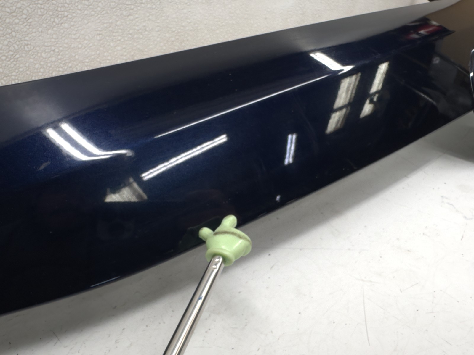 17-25 MAZDA CX-5 REAR TRUNK LID COVER MOLDING TRIM W/EMBLEM, OEM LOT3686