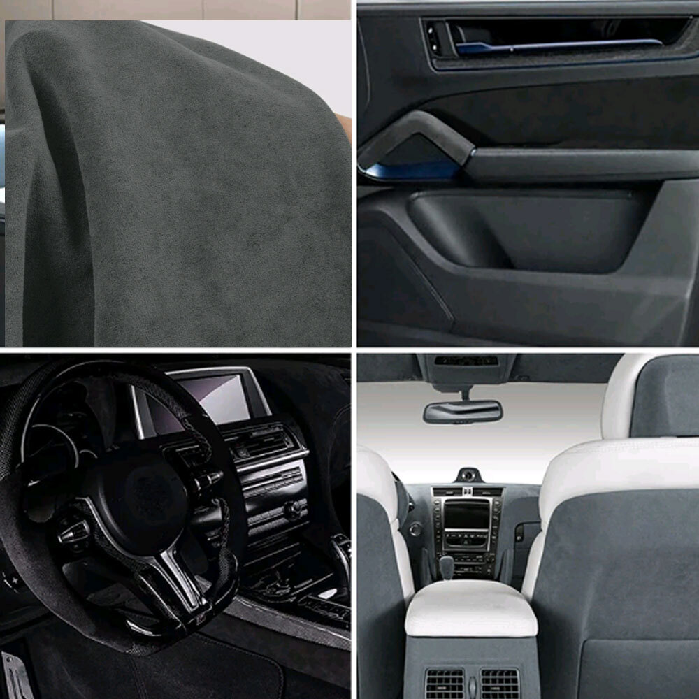 Self Adhesive Suede Fabric Velvet Liner Roll for Car Interior Sticky Wrap Cloth