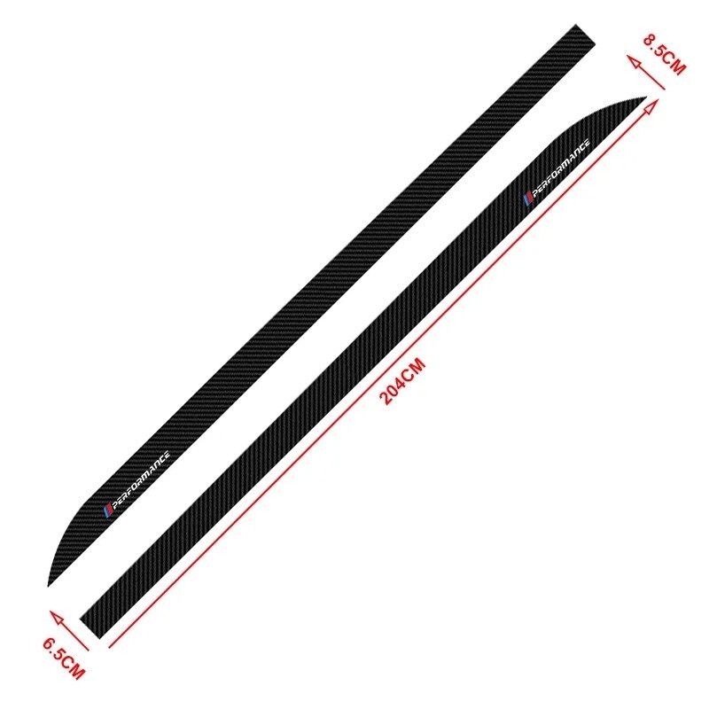 3D Performance Side Skirt Decal Vinyl Sticker for BMW F30 F31 F34 3 4 Series