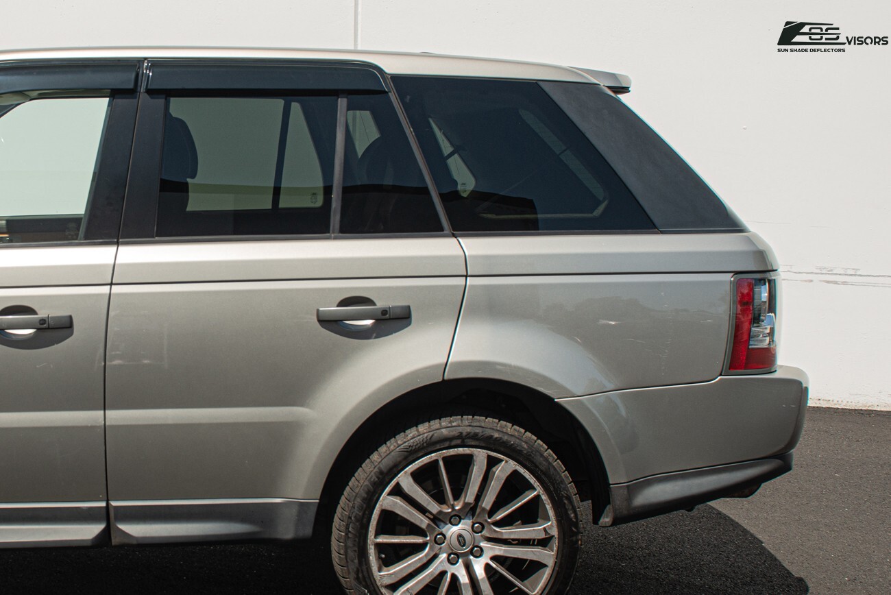 EOS Visors For 06-13 Range Rover Sport Smoke Tinted Side Vent Window Rain Guards