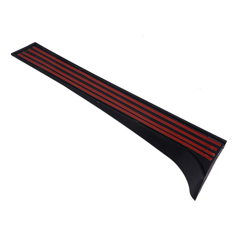 For VW Tiguan MK2 2017-2023 Rear Window Side Spoiler Trim Plastic