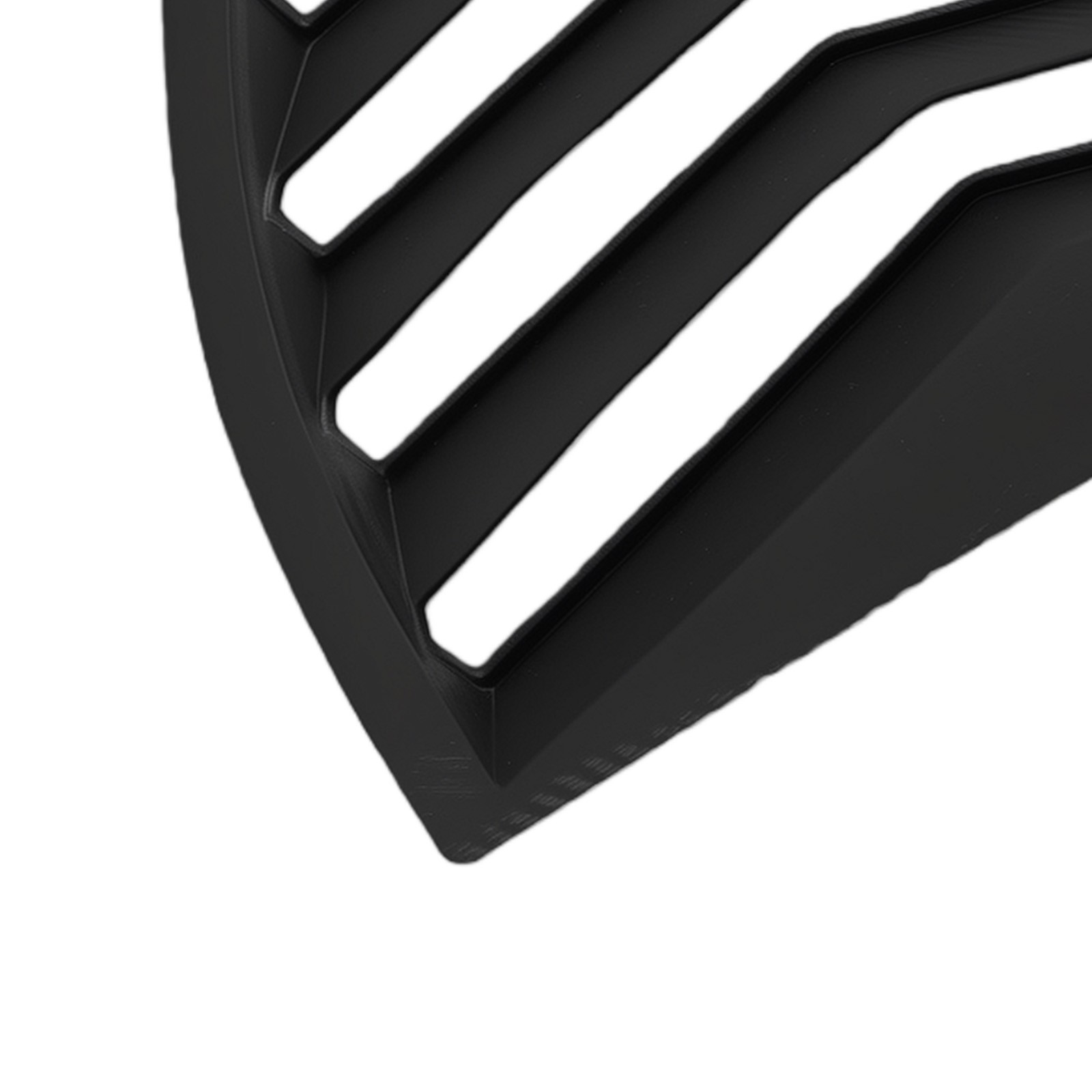 Rear Window Side Louvers for Chevy Camaro 2010-2015 Carbon Fiber Painted