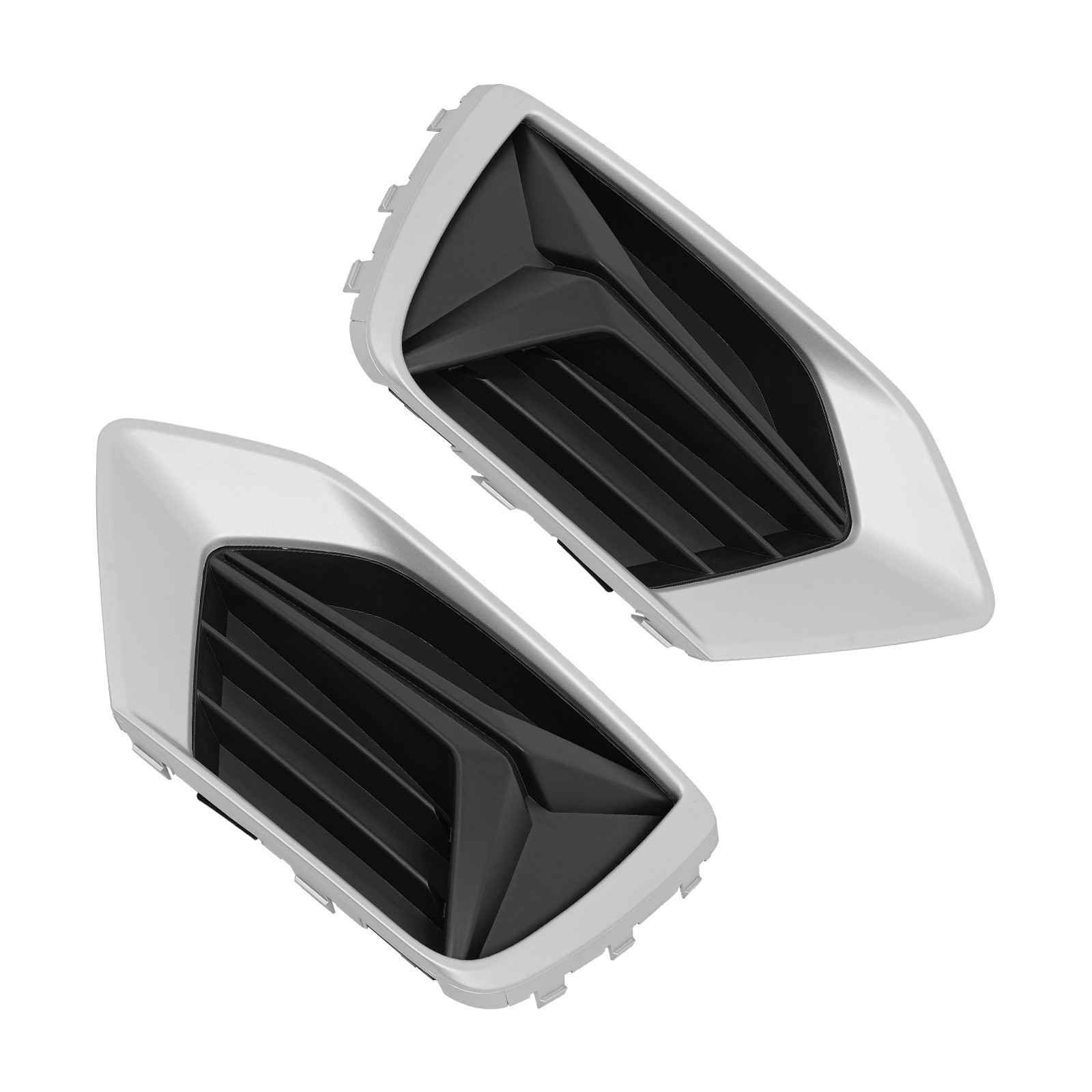 Pair Fog Light Frame For 2019-2023 Audi Q3 Left+Right Front Fog Light Cover