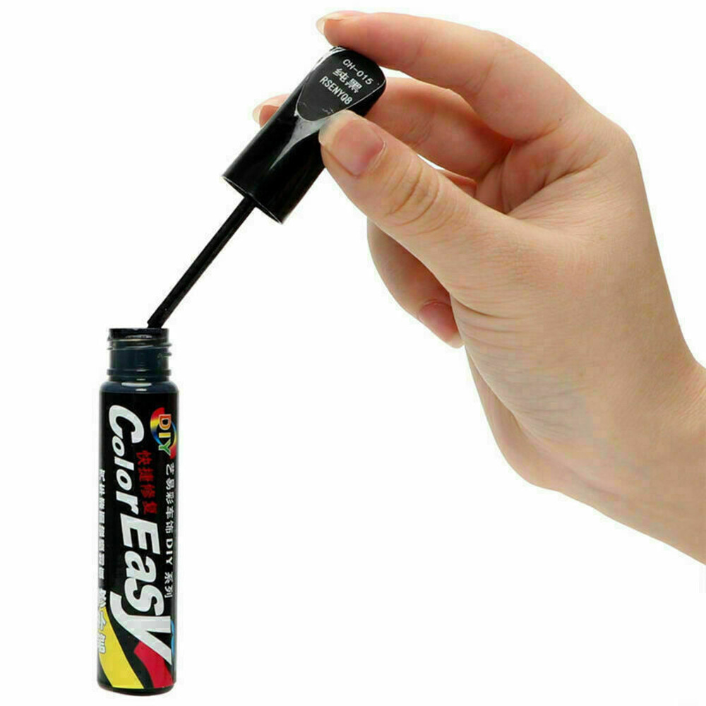 Black Car Paint Repair Pen Scratches Remover Touch Up Coat Applicator Fix Tool