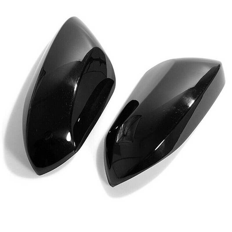 For Toyota Corolla 2019-2026 Bright Black Side Mirrors Rearview Trim Cover