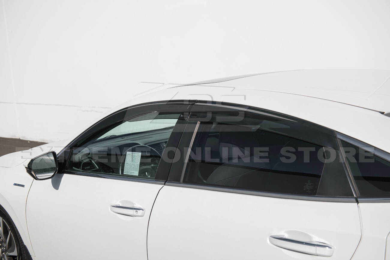 EOS Visors For 19-Up Honda Insight ZE4 JDM MUGEN Side Window Rain Deflectors