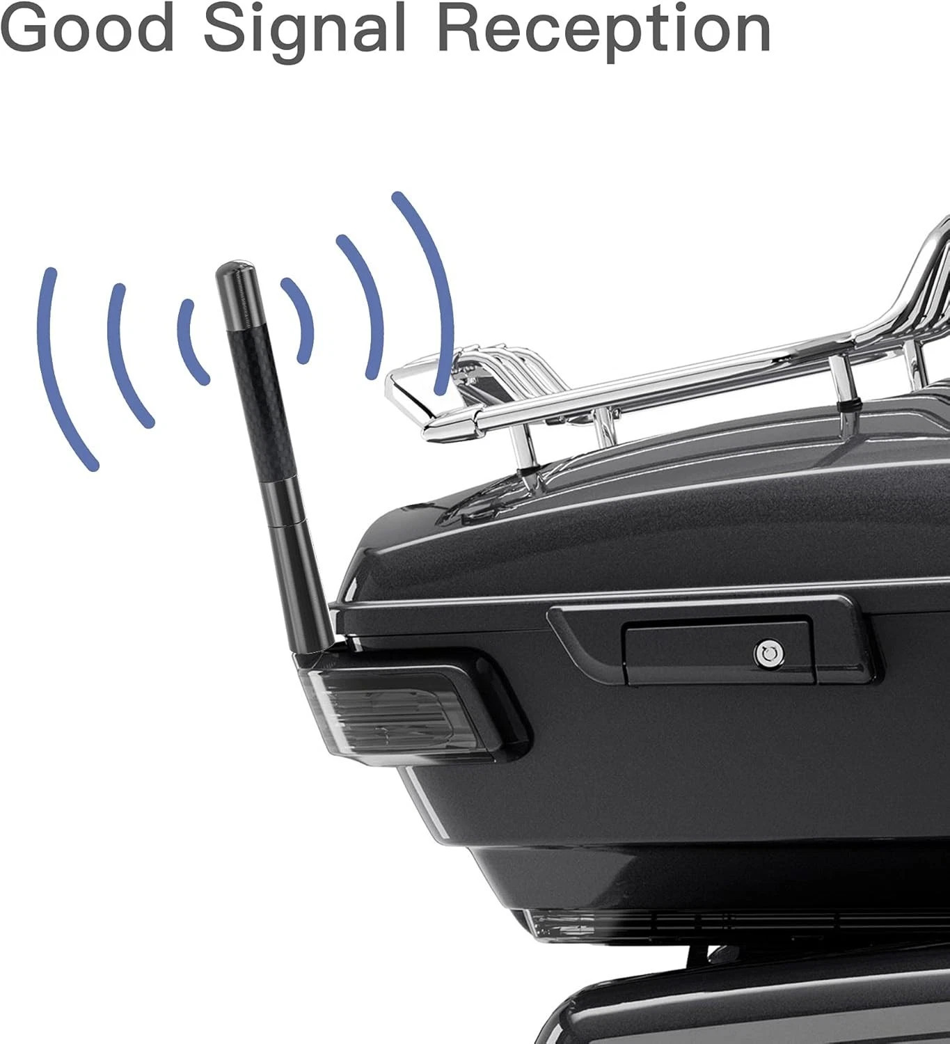 5.3inch Bullet Short Antenna Mast Radio AM/FM for Nissan Rogue Sport 2017-2020