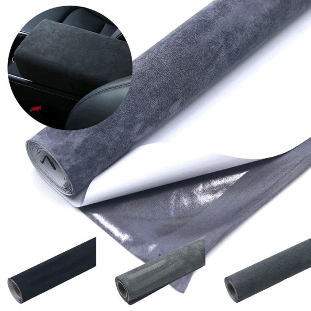 Self Adhesive Suede Fabric Velvet Liner Roll for Car Interior Sticky Wrap Cloth