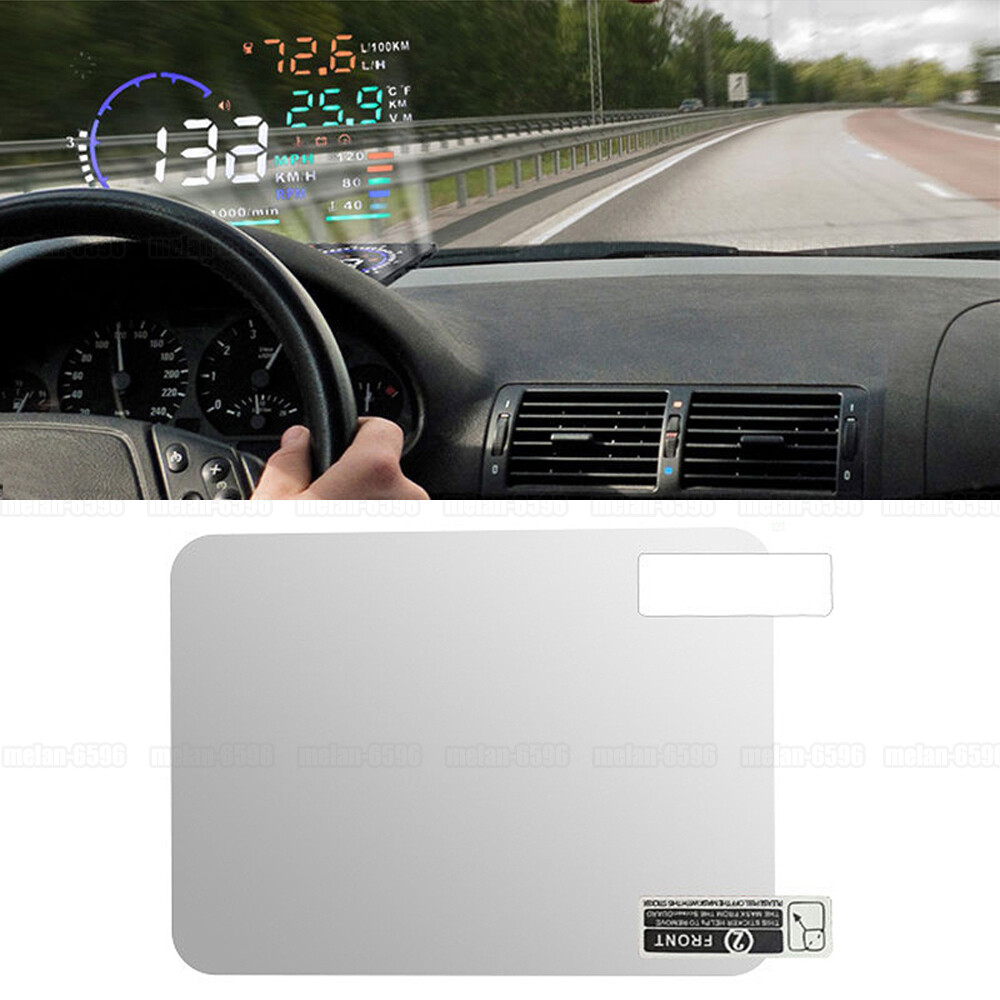 Transparent Car Special HUD Head Up Display Reflective Film Sticker Accessories