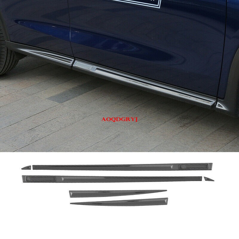 Fit For Infiniti QX50 19-2025 Carbon steel Out Side Door Body Molding Trim Plate