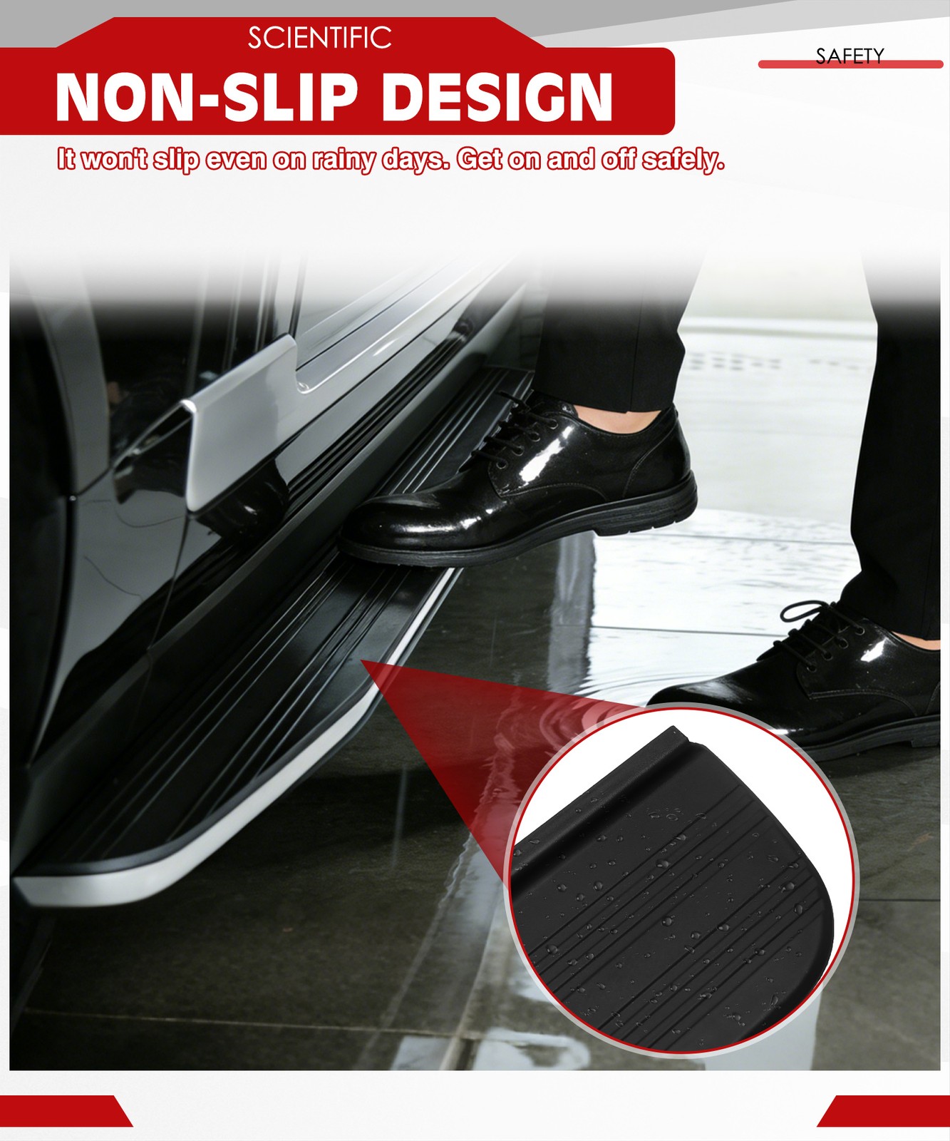 Running Boards Side Step Fit for 2014-2022 Land Rover Range Rover Sport Nerf Bar